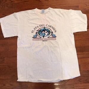 SOUVENIR MEXICO TOURIST SHIRT WHITE SUMMER